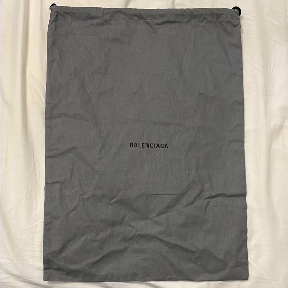 Balenciaga Charcoal Dust Bag